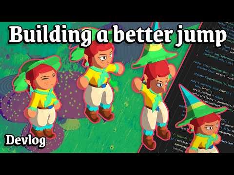 Building a better jump for my indie game | Devlog