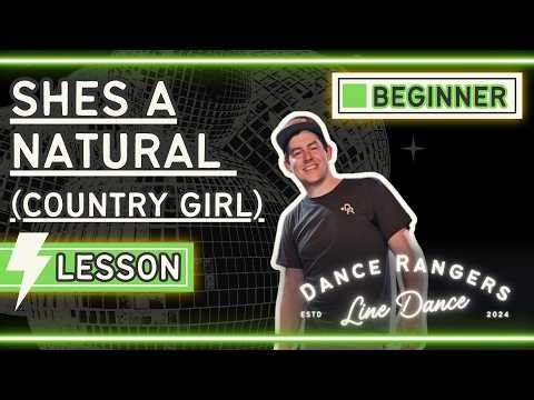 She's a Natural (Country Girl) | Beginner Line Dance Flash Lesson