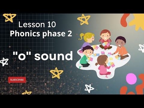 Phonics phase 2 | Lesson 10 | "o" sound ‪@Siblish5‬ #subscribe #homeschooling #learning