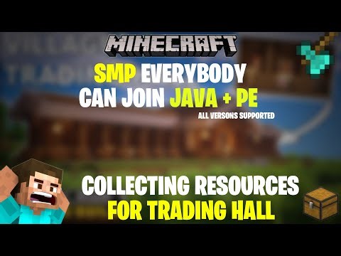 Public SMP for java & PE || TRUST SMP || Multiplayer public smp