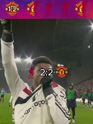 Last 5 Man United vs Liverpool Matches