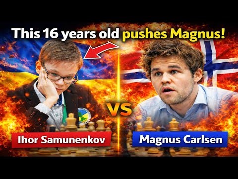 🔥 Magnus Carlsen vs Ihor Samunenkov | Insane Blitz Battle! | FIDE Blitz Championship 2025 Rd 17
