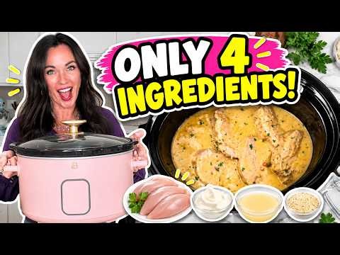 The Secret to Juicy Pork Chops in the Slow Cooker!