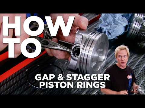 How To Gap and Stagger Piston Rings