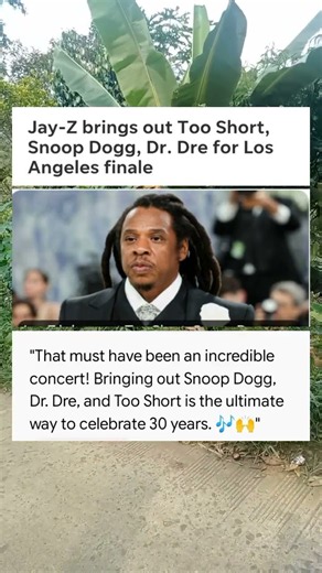 Jay-Z brings out Too Short, Snoop Dogg, Dr. Dre for Los Angeles finale ​#JayZ ​#LiveMusic