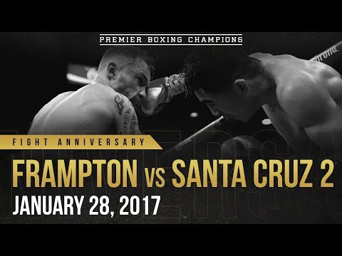 PBC FIGHT ANNIVERSARY: Frampton vs Santa Cruz 2 | January 27, 2016
