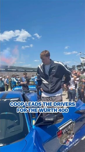 If you ain't first, you're last ☝️ #cooperflagg #nascar #racing #wurth400