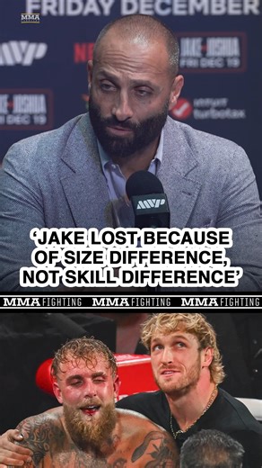 MVP Co-Founder Nakisa Bidarian says "size" was more of a factor than "skill" between Jake Paul and Anthony Joshua | MMA Fighting