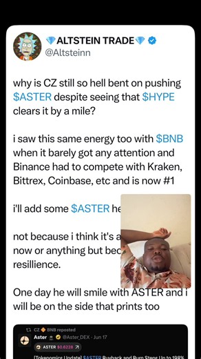 There is a huge market for prep dex when you look at the fact that prep dex doesn’t need KYC. Two can still exit and still do numbers. Currently @Aster_DEX have 21million users and I see that number getting to 100million in 5 years. @cz_binance is looking at the future.