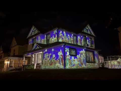 Three Kings Day projection mapping