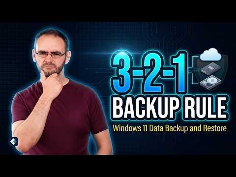 3-2-1 Backup Rule For Data Backup and Restore on Windows 11