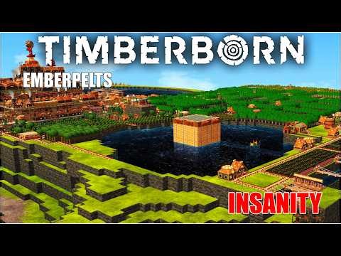 Timberborn 1.0 Emberpelts — Hiding Farms Undergroun! | EP22