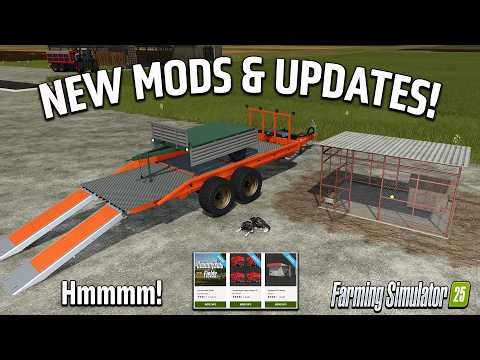 MIXED FEELINGS?! NEW MODS / UPDATES (REVIEW/GUIDE) FARMING SIMULATOR 25