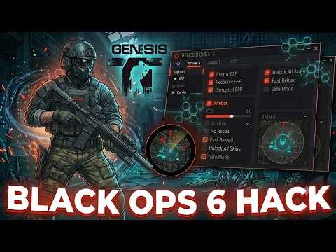 BO6 Mod Menu 2026 | Free Black Ops 6 Hack + Wallhack Aimbot (PC Download)