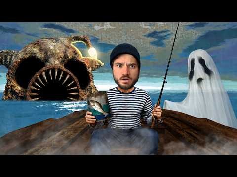 SOBREVIVENDO 30 DIAS PERDIDO NO OCEÂNO, MAS TODA NOITE ALGO BIZARRO ACONTECE!