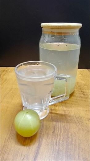 Amla water for skin, hair & Amla benefits #shorts #amla #gooseberry