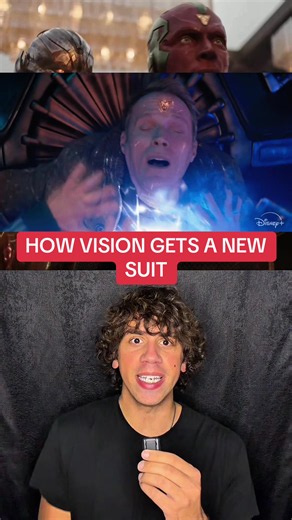 He Vision Gets A New Suit #visionquest #vision #wandavision #wandamaximoff #tommymaximoff