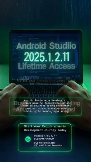 Android Studio 2025.1.2.11 Lifetime For Win & McoS