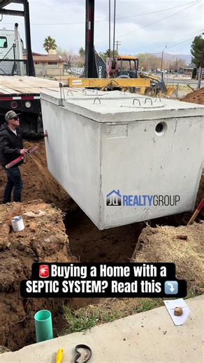 Most buyers scroll past homes with septic… and that’s a mistake. Here’s what you actually need to know ⬇️ ✅ Septic systems are heavily regulated and inspected ✅ Modern systems are designed to last 25–40 years ✅ Lower monthly bills (no sewer fees 💰) ✅ Common in rural & hillside areas = less competition ✅ A failed system is usually caught before closing ⚠️ The key isn’t avoiding septic — it’s knowing: • Age of the system • Tank size vs. bedrooms • Last pump & inspection report • Soil & percolatio