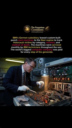 IBM Was Paid by the Nazis for Every Step of the Holocaust