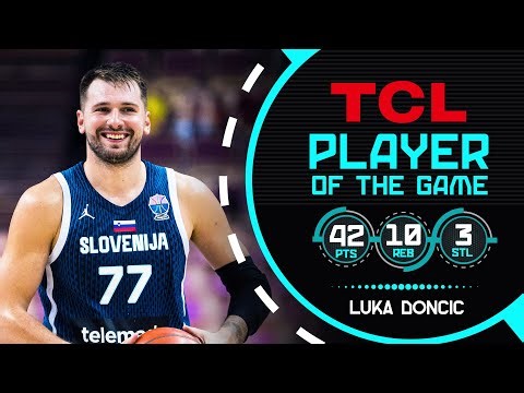 Another masterclass! Luka Doncic erupts for 42 PTS to tow SLO 🇸🇮 past ITA at #EuroBasket 2025!