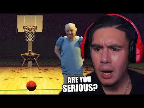 A BASKETBALL HORROR GAME WHERE A DEMON PLAYS ME 1V1 FOR MY LIFE (its so ridiculous) | Midnight Hoops