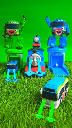Satisfying & Review Tayo the Little Bus Set Toys, Yes No Rogi Robot Scary, Thomas & Peanut #tayo#toy