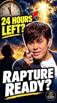 If Jesus Came TONIGHT, Are You Ready? | Joseph Prince on How to Live RAPTURE-READY