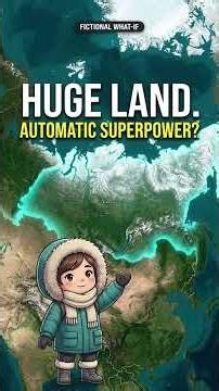 Could Siberia Rule the World? Size Isn’t Everything 🌍❄️