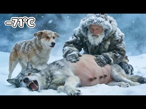I Saved a Pregnant Wolf Struggling to Survive at –71°C