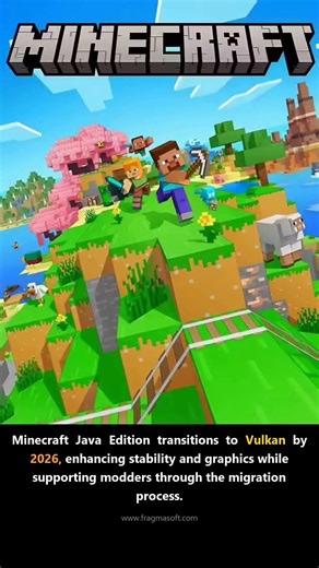 Minecraft Java Edition to Embrace Vulkan by 2026