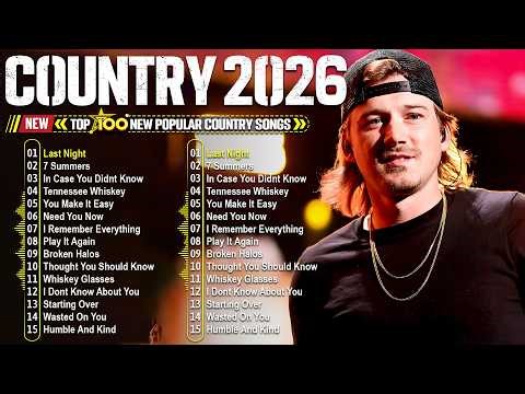Country Music 2026 ✨ Morgan Wallen, Luke Combs, Luke Bryan, Chris Stapleton, Thomas Rhett, Lee Brice