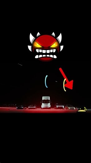 Flying Tesla In Geometry Dash p3 🤯