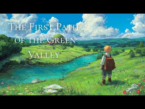 The First Path of the Green Valley | Celtic Irish Ambience for Focus, Peace & Gentle Adventure