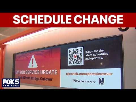 NJ Transit rides face major service changes for Portal Bridge Cutover's last phase