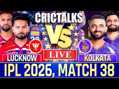 🔴 Live: LSG vs KKR, Live Commentary | IPL 2026 | Cricket Live Match Score , 1st Innings