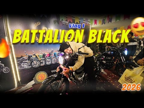 Finally Bullet 350 Battalion Black 2026 | Delivery Day Vlog | Dream comes ture