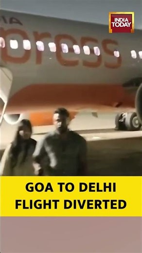 Goa to Delhi Air India Express Flight Diverted to Ahmedabad Due to Fog | India Today News