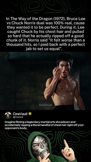 The Real Bruce Lee and Chuck Norris Duel in The Way of the Dragon | The Way of the Dragon (1972)