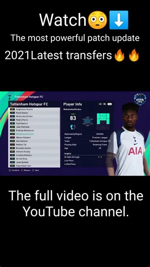 Download Patch 2021 Full with Latest Transfers | Complete Update for All Teams #pes2026 #football