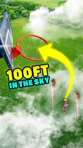 WORLD'S HIGHEST FREE THROW 🏀☁️