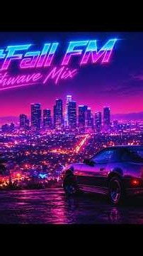 Neon Coast | Synthwave Night Drive, Dreamwave, 80s Retro Electronic Music #shorts