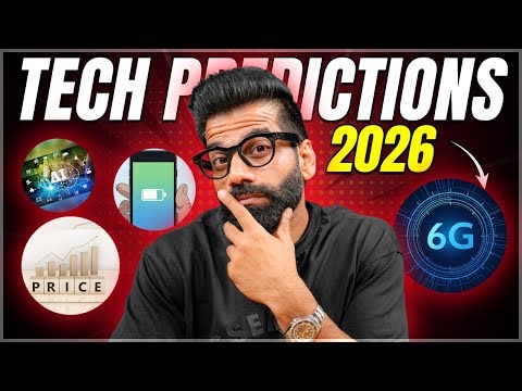 Tech Predictions For 2026 - 6G, AI, Robots, Neuralink and more...🔥🔥🔥
