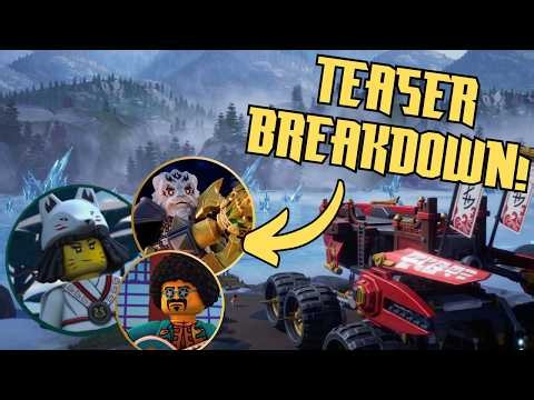 Ninjago Dragons Rising S4P2 TEASER BREAKDOWN: All Easter Eggs + Frame by Frame Analysis!
