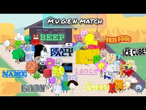 Battle For BFDI (BFB) | Team Matchups | M.U.G.E.N