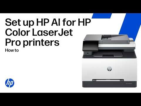 Set up HP AI with the HP Smart Admin Dashboard | HP Color Laser Jet Pro 3000, 4000 printers