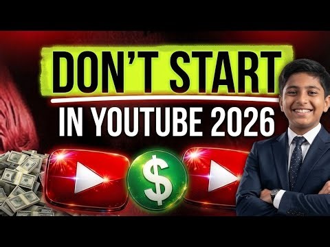 Don't start in YouTube 2026 | 2026 mein YouTube start mat karna| watch this video| Chull loser 