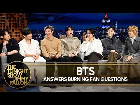 BTS Answers Burning Fan Questions About Jin's Butt Theory, RM's Driving Skills and More