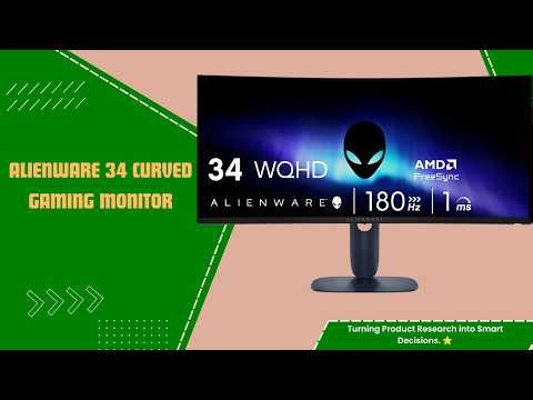 Experience Gaming on a Bigger Screen — Alienware 34 Curved Gaming Monitor — Review
