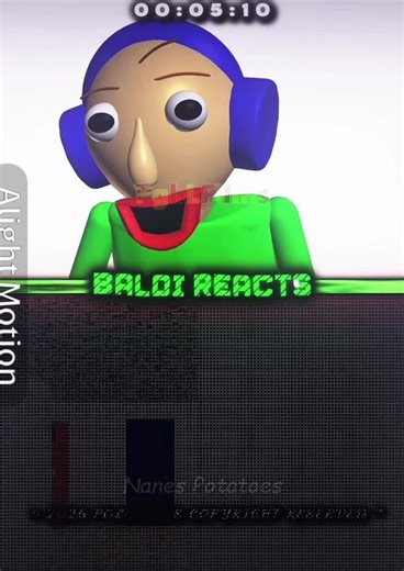 Baldi Reacts To Mrs Pomp Crashout Videos By @PghLFilms @Nanes_Potatoes